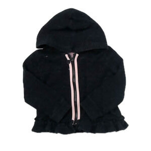 Boboli Girls Black | Pink Hoodie size: 2T